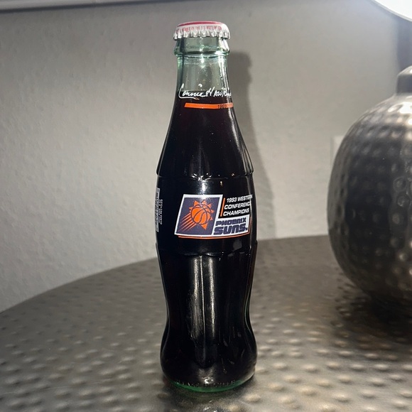 Coca Cola bottle 1993 Phoenix Suns Western Conference Champions 8oz - Picture 1 of 4